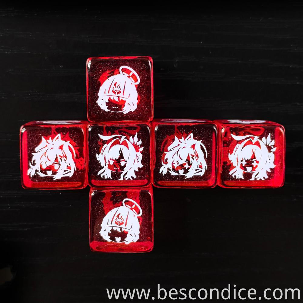 Custom Printing Dice 16mm